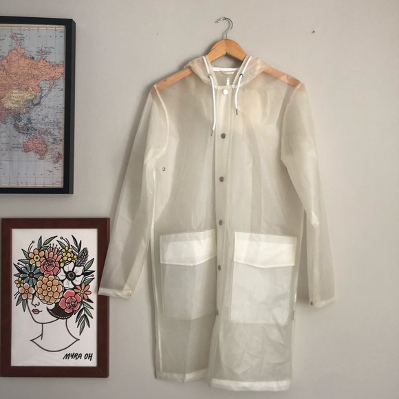 Coats | Rains Transparent Hooded Jacket 